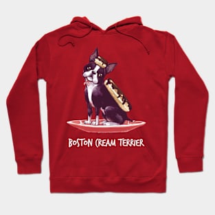 Boston Cream Terrier Hoodie